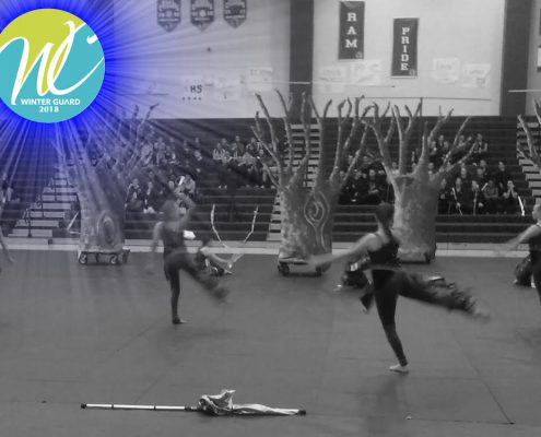 First performance in West Coast Winter Guard circuit
