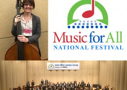 San Marcos Bands student performs with the Honor Orchestra of America