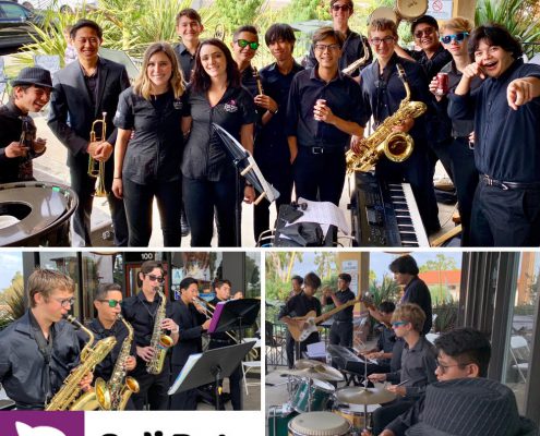 Jazz Combo entertains at the Grand Opening of CaliPets