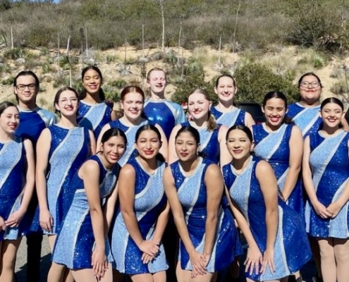 Color Guard Winter Guard